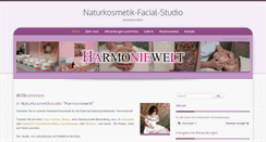 Desktop Screenshot of natur-kosmetik-facial.de